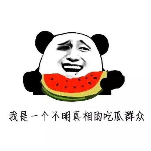 吃瓜聊天图片大全